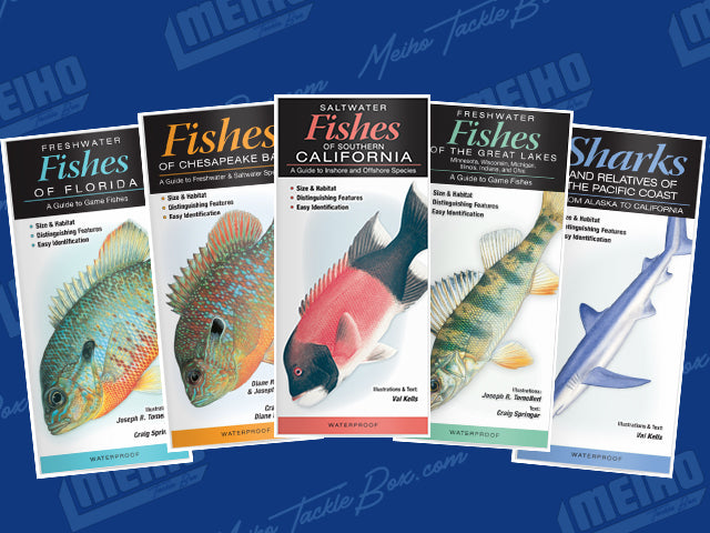 Saltwater Fishing Essentials - Folding Waterproof Pocket Guide