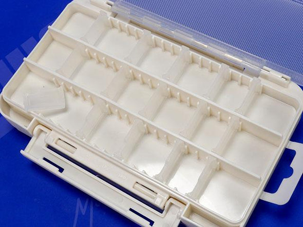 15 Removable Plastic Dividers On Both Sides of Case