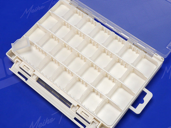 24 Removable Plastic Dividers On Both Sides of Case