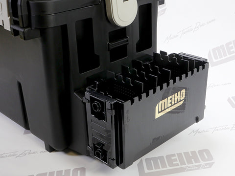 bucketmouth tackle box Meiho Bucket Mouth 7000 Blue The Meiho Bucket Mouth 7000 Tackle Box will give you all the storage you need for your next fishing adventure Meiho Bucket Mouth 9000 Black