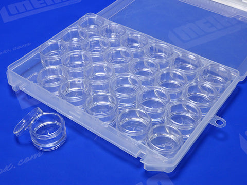 Round Plastic Screw Top Stacking Containers – Meiho Tackle Box