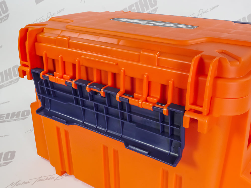 bucketmouth tackle box Meiho Bucket Mouth 5000 Orange Tackle Box