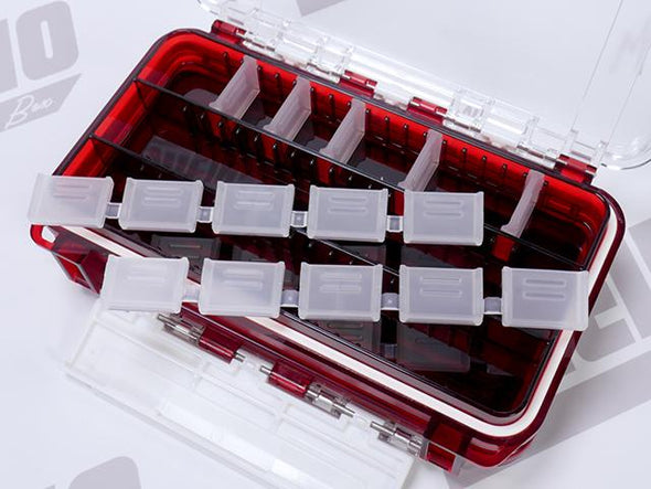 15 Removable Plastic Compartment Dividers On Other Side Of Case