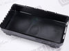 Sturdy Black Plastic Tackle Box Tray Attachment 