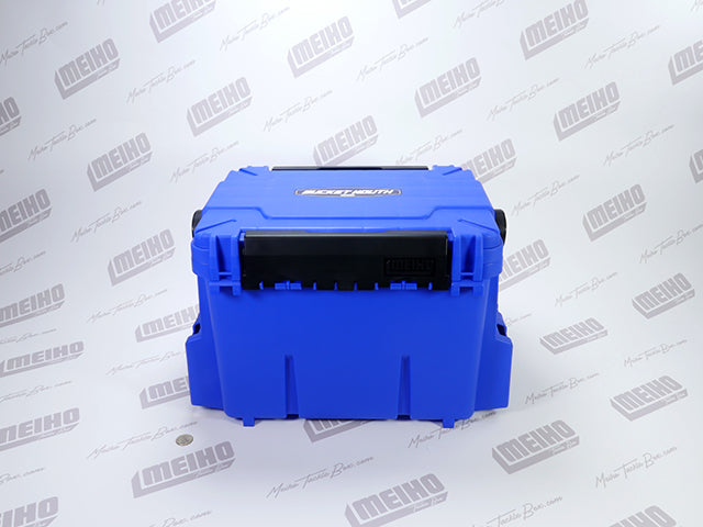 blue hawk tackle box Meiho Bucket Mouth 7000 Blue Tackle Box