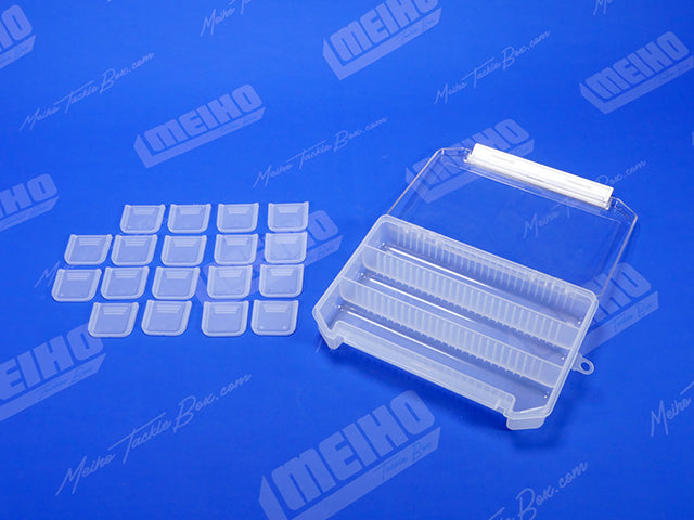 clear see through tackle box for arts and crafts Meiho C-800ND Clear Deep Case