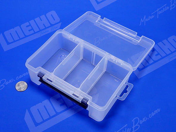Square Plastic Container With 3 Compartments