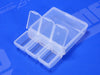 3 Individual Hinged Lid Storage Sections