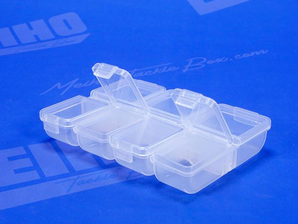 Individual Compartments With Lids For Fishing Hooks, Weights and Tackle