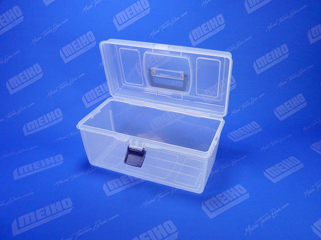 Meiho Handy Box L Clear, Men's, Size: Large
