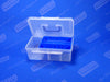 Hinged Lid Plastic Meiho Box With Blue Tray