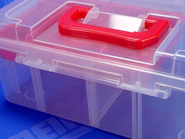 foldig tackle box storage Meiho Novelty Box Large Blue
