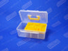 Hinged Lid Plastic Meiho Box With Yellow Tray