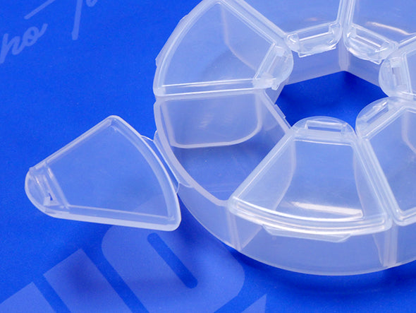 Small Storage Compartments In Meiho PC97 Round Container