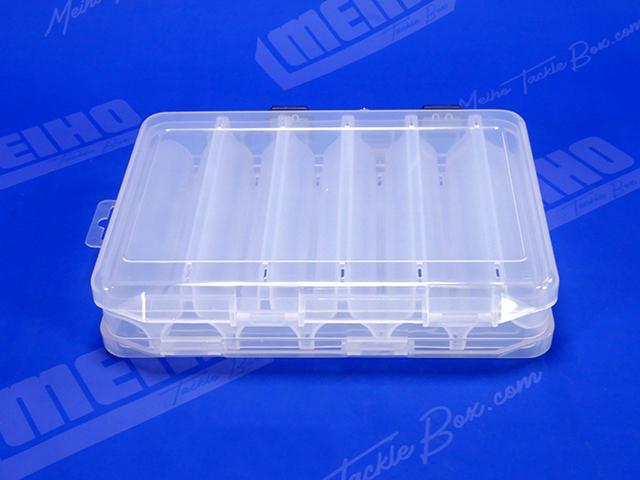 Meiho Versus Reversible 85 Two Sided Plastic Lure Case Clear Lure box