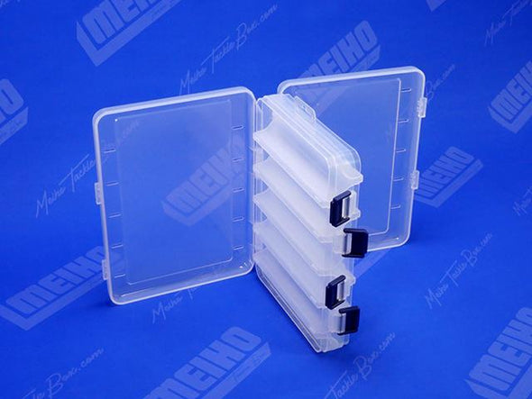 Two Hinged Lids On Reversible 145 Plastic Case
