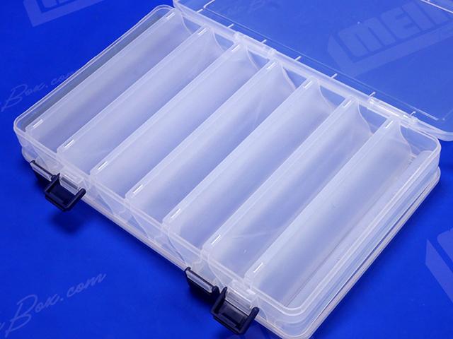 clear fishing lure boxes Meiho Case Reversible 165
