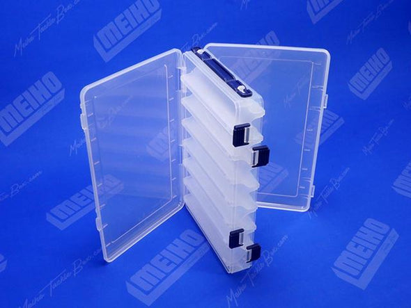 Two Hinged Lids On Reversible 165 Plastic Case
