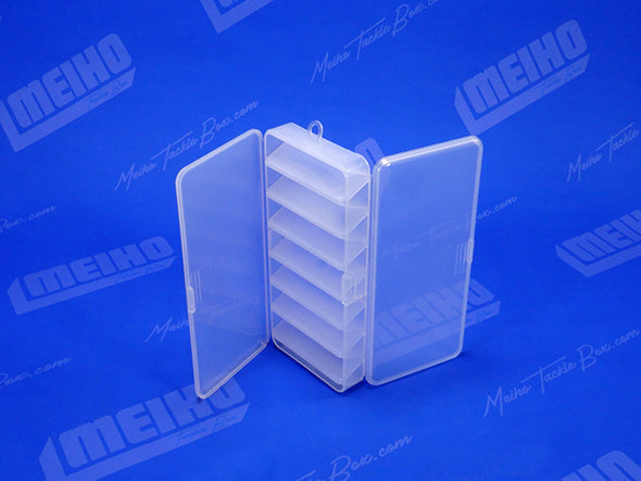 Two Hinged Lids On Reversible 85 Plastic Case