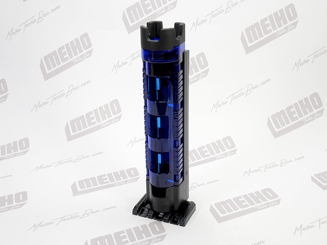 Meiho Rod Stand BM-300 Light Clear Blue x Black, Men's, Size: 65