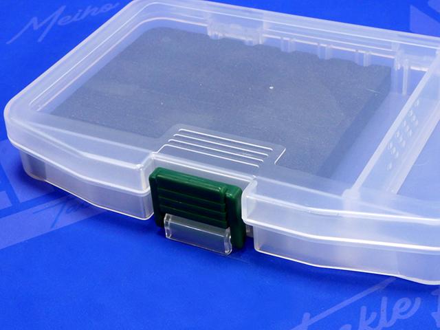 Meiho Tackle Box Slit Form Case F-9 146 x 103 x 23 mm Clear (1479 Meiho Tackle Box Slit Form Case F-9 146 x 103 x 23 mm Clear (1479