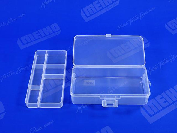 Case With Removable Plastic Compartment Tray