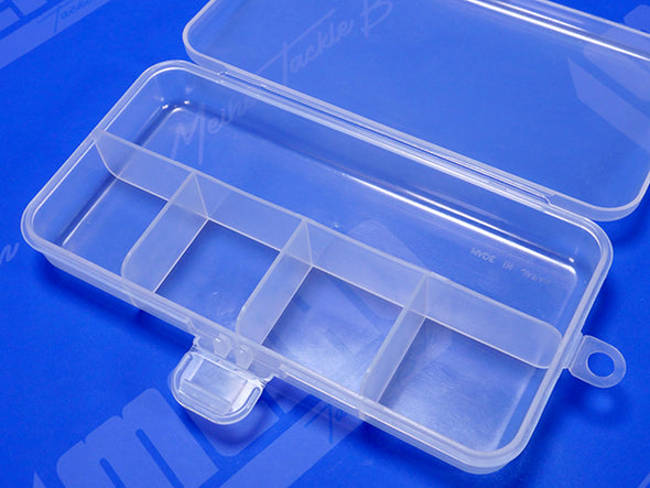 Five Non-Movable Compartments Inside Plastic Box