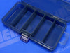 4 Fixed Plastic Dividers Create 5 Separate Fishing Lure Compartments 