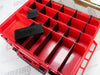 22 Removable Plastic Dividers In Top Lid Storage Area 