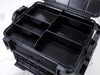 4 Removable Dividers Inside Quick Access Section Inside Lid