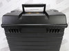 Sturdy Plastic Hinges Keep Tackle Box Lid Attached