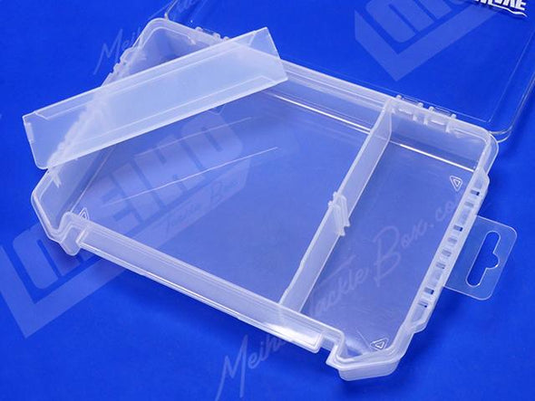 2 Removable Plastic Dividers Make 3 Possible Compartments 