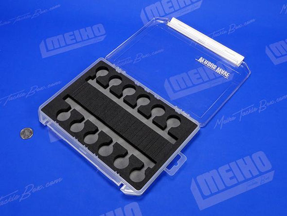 Flat Plastic Storage Case For Fishing Lures, Hooks and Rigs
