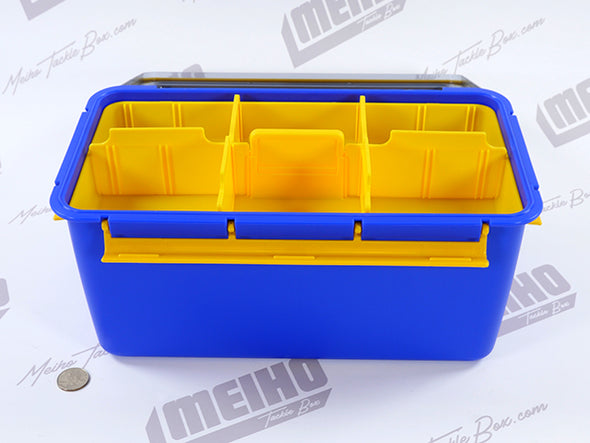 Large Plastic Fishing Box With Multiple Compartments